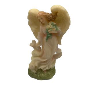 Seraphim Classics Angel Faith Flowers Lamb “The Easter Angel” Roman 81660